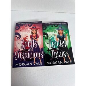 Charmed and Dangerous Books 3-4 Morgan Vale 2020 2021 Paranormal Mystery Witch